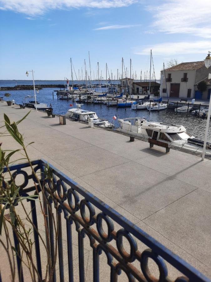 Appartement De Charme Sur Le Port De Marseillan Bagian luar foto